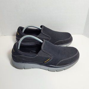 Skechers Equalizer Persistents Men's Slip On Sneakers Black Size 9